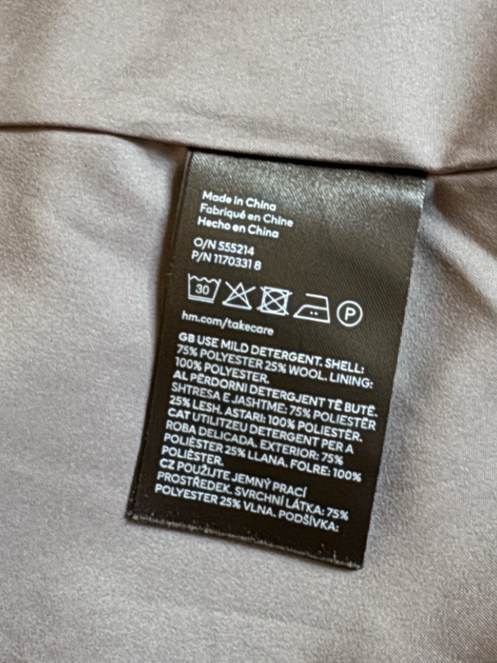 H&M Wool Coat - Picture 6 of 6